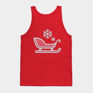 Cute Sled Tank Top